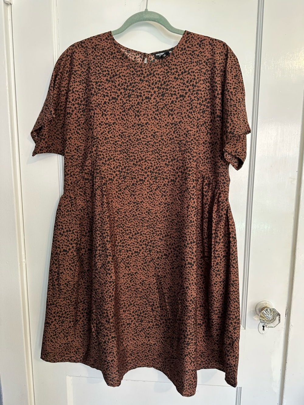 Wednesday’s Girl Women's Spotted Print Dress Maternity Size 12